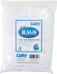 CUL 37580 1 LB BAG OF RAGS